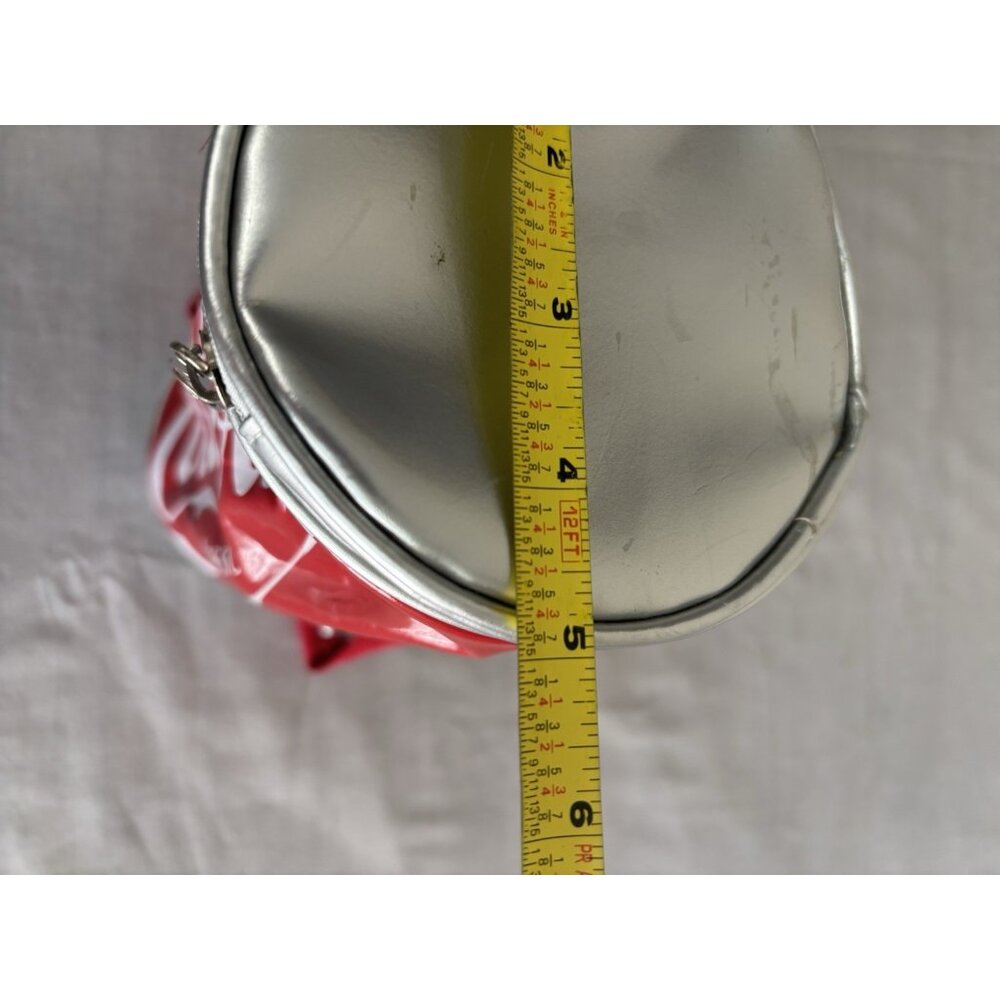 Coca Cola Vintage Sporty Coke Can Crossbody Bag Patent Leather - Picture 8 of 13